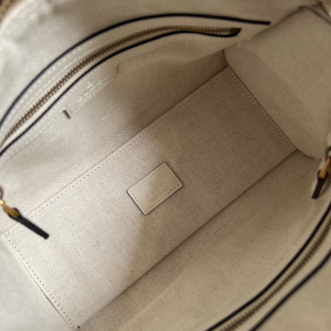 Gvc*1 Mini Top Handle Bag With Double G White/Grey For Men 8.7in/22cm