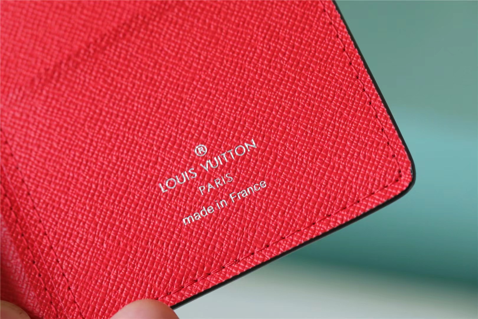 x Svp*me Brazza Wallet Red For Men 7.5in/19cm