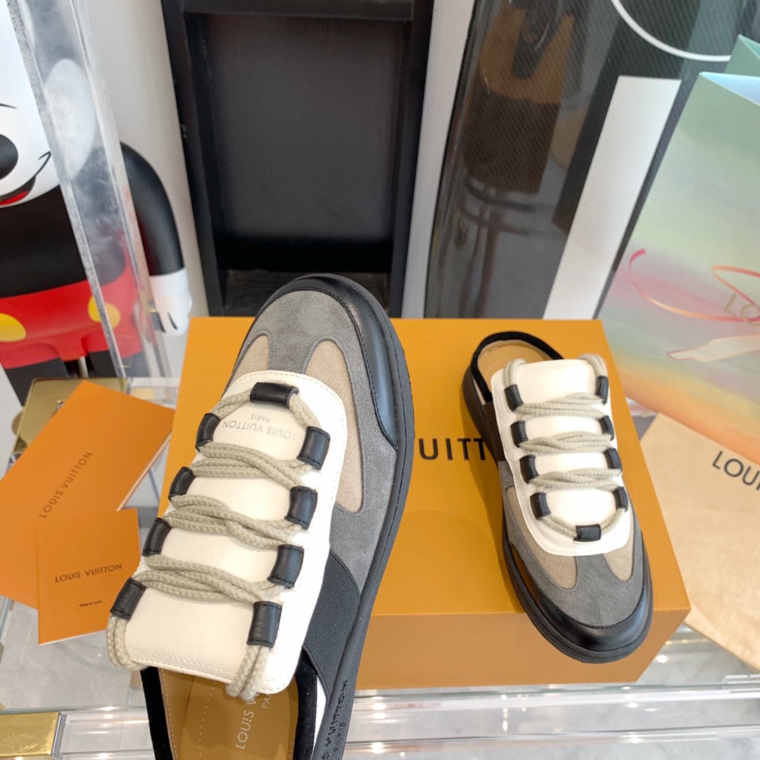 L0vis Vvtt0n Lous Sneaker Monogram Canvas Grey For Men