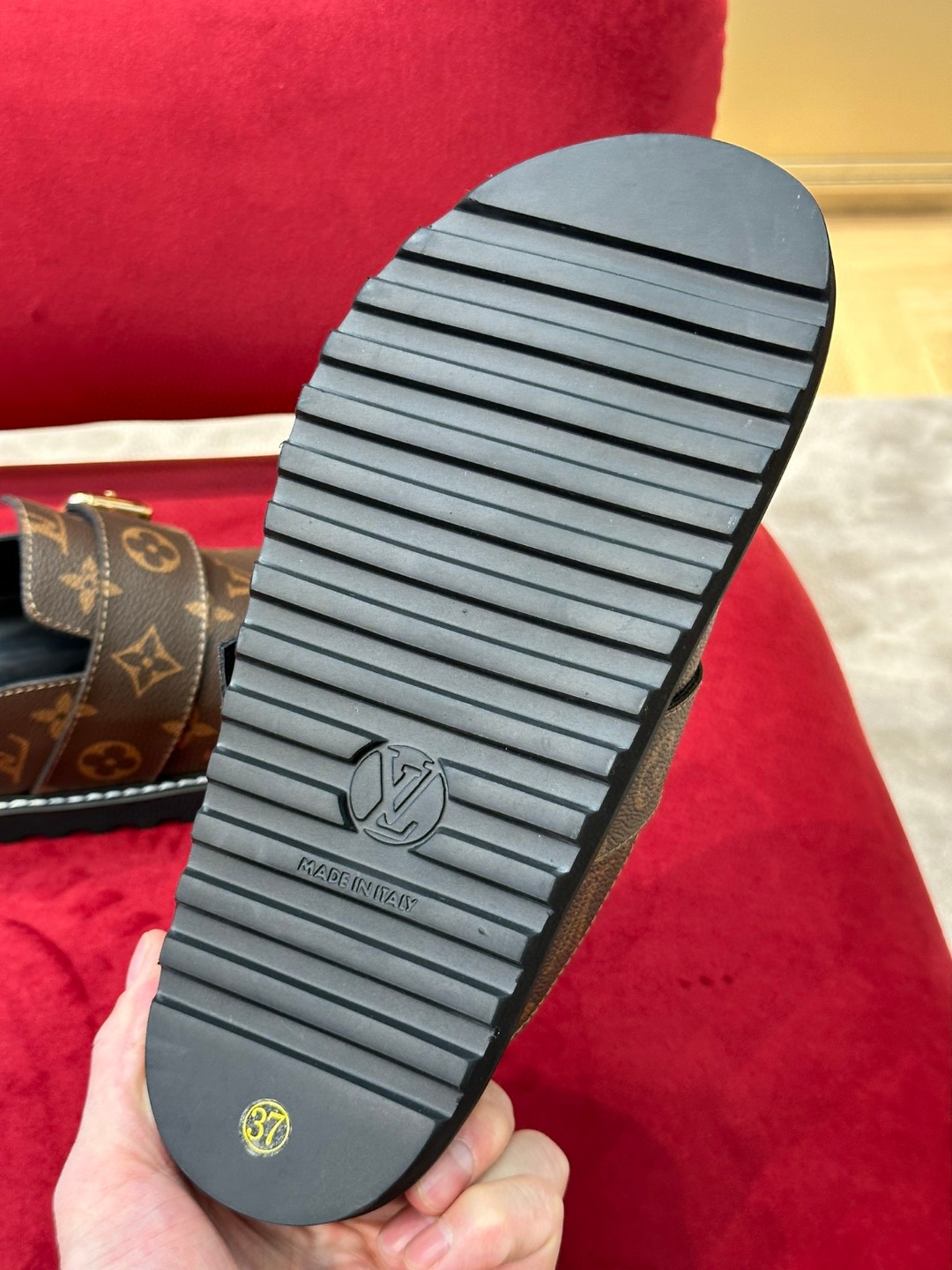 L0vis Vvtt0n LV Easy Mule Monogram Canvas Brown For Men