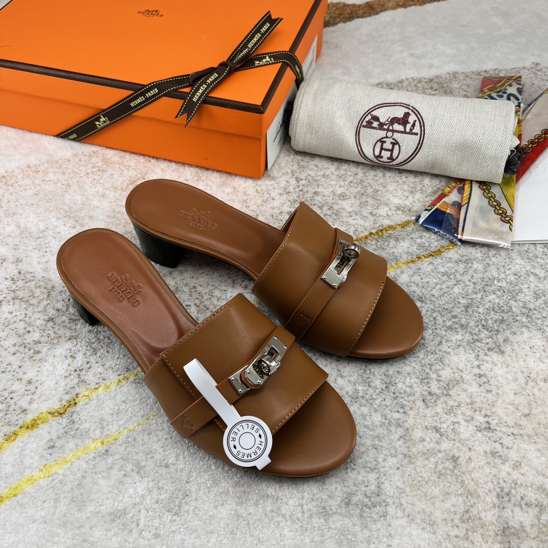 H**me5 Gigi 50 Sandal Brown For Women H231063Z A3345