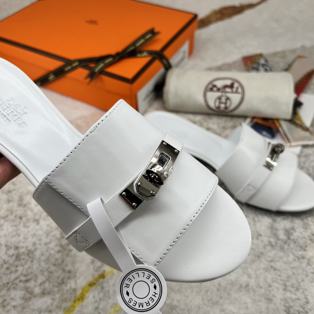 H**me5 Gigi 50 Sandal White For Women H231063Z 90420