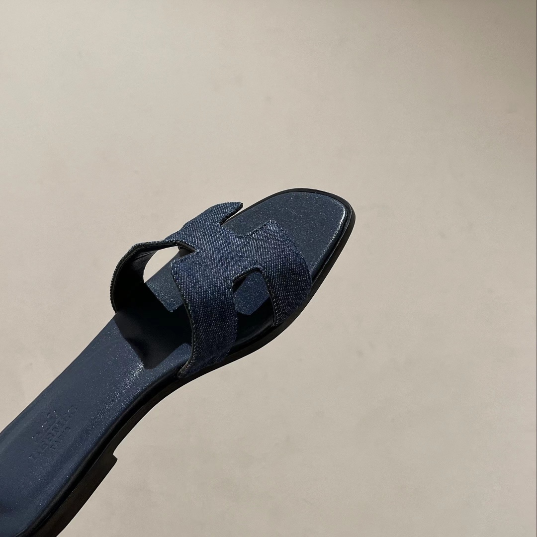 H**me5 Oran Sandal Navy Blue For Women