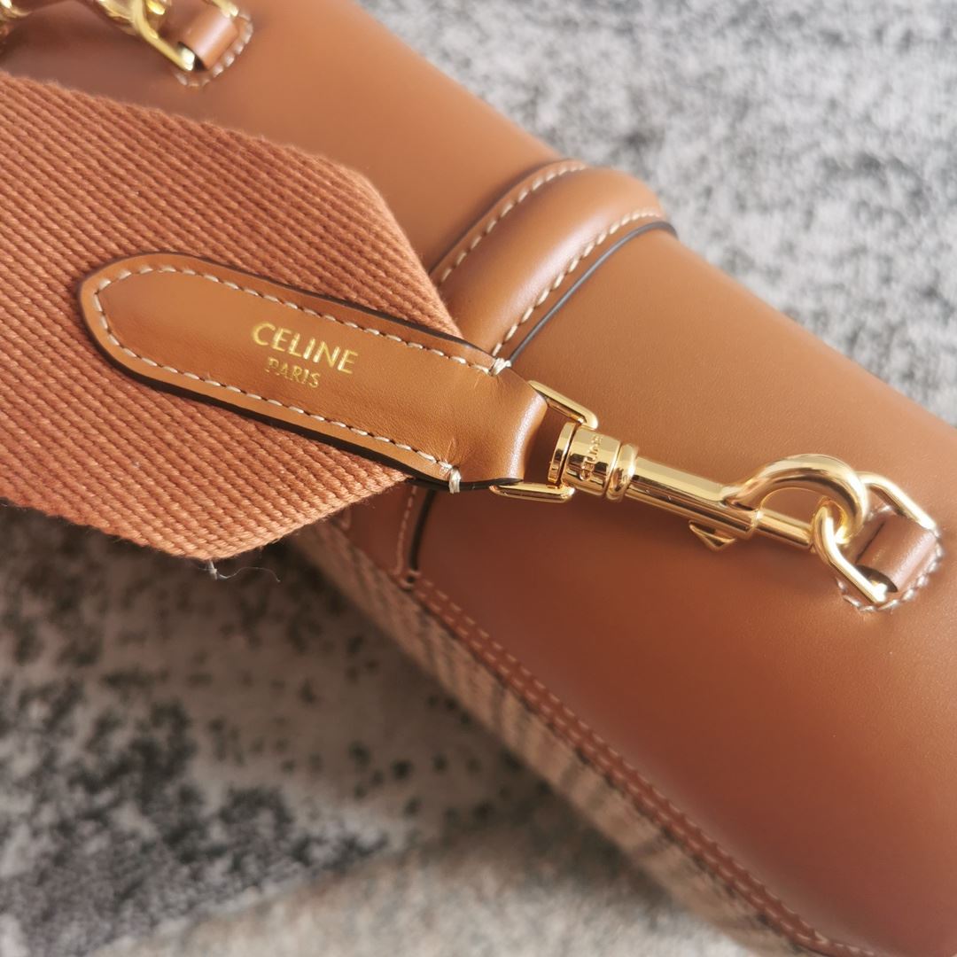 Ce1i*e Mini Soft 16 in Smooth Multicolor And Brown For Women‎ 7in/18cm