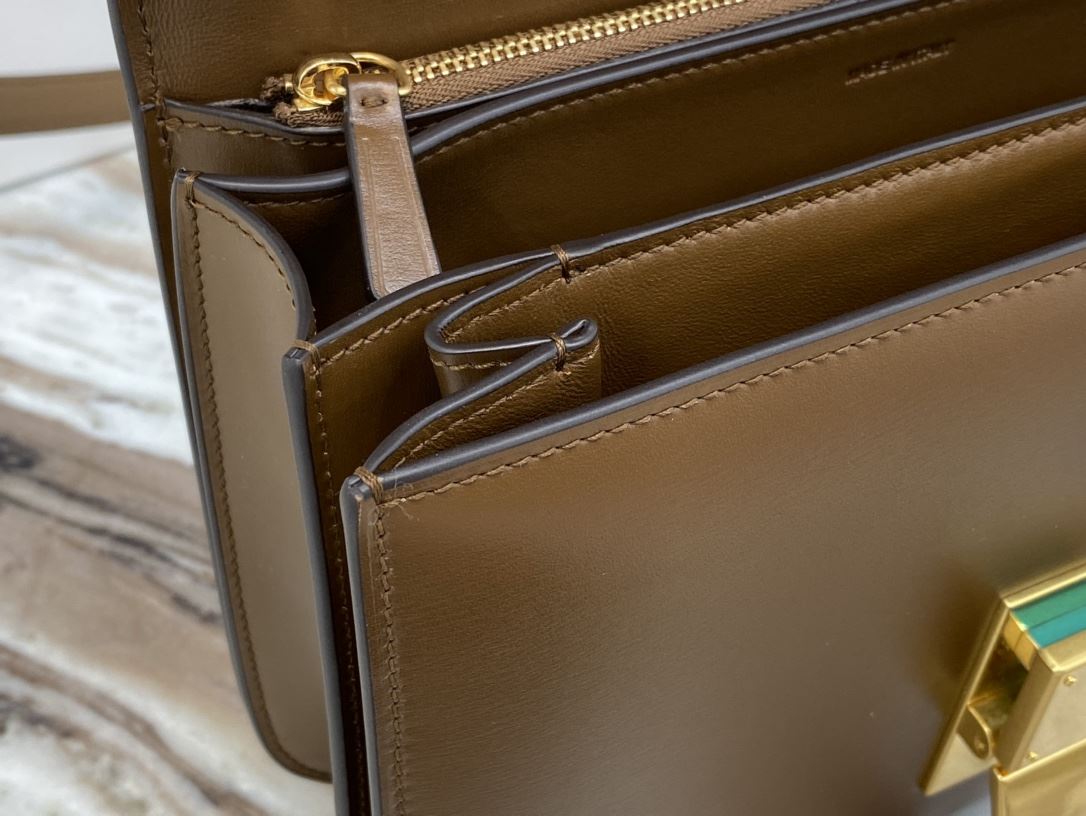 Ce1i*e Teen Classic Bag In Box Black/Brown/Red/Burgundy/Green/Dark Red For Women‎ 7in/18.5cm 192523DLS.38NO