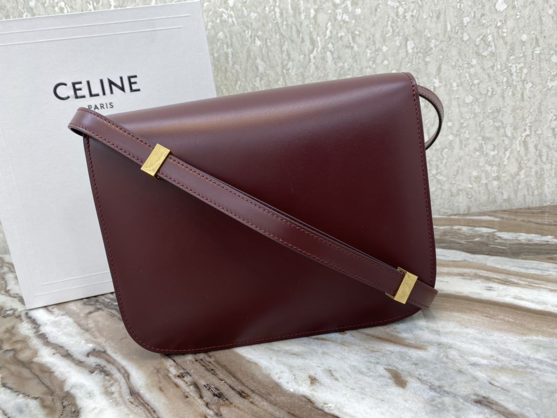 Ce1i*e Teen Classic Bag In Box Black/Brown/Red/Burgundy/Green/Dark Red For Women‎ 7in/18.5cm 192523DLS.38NO