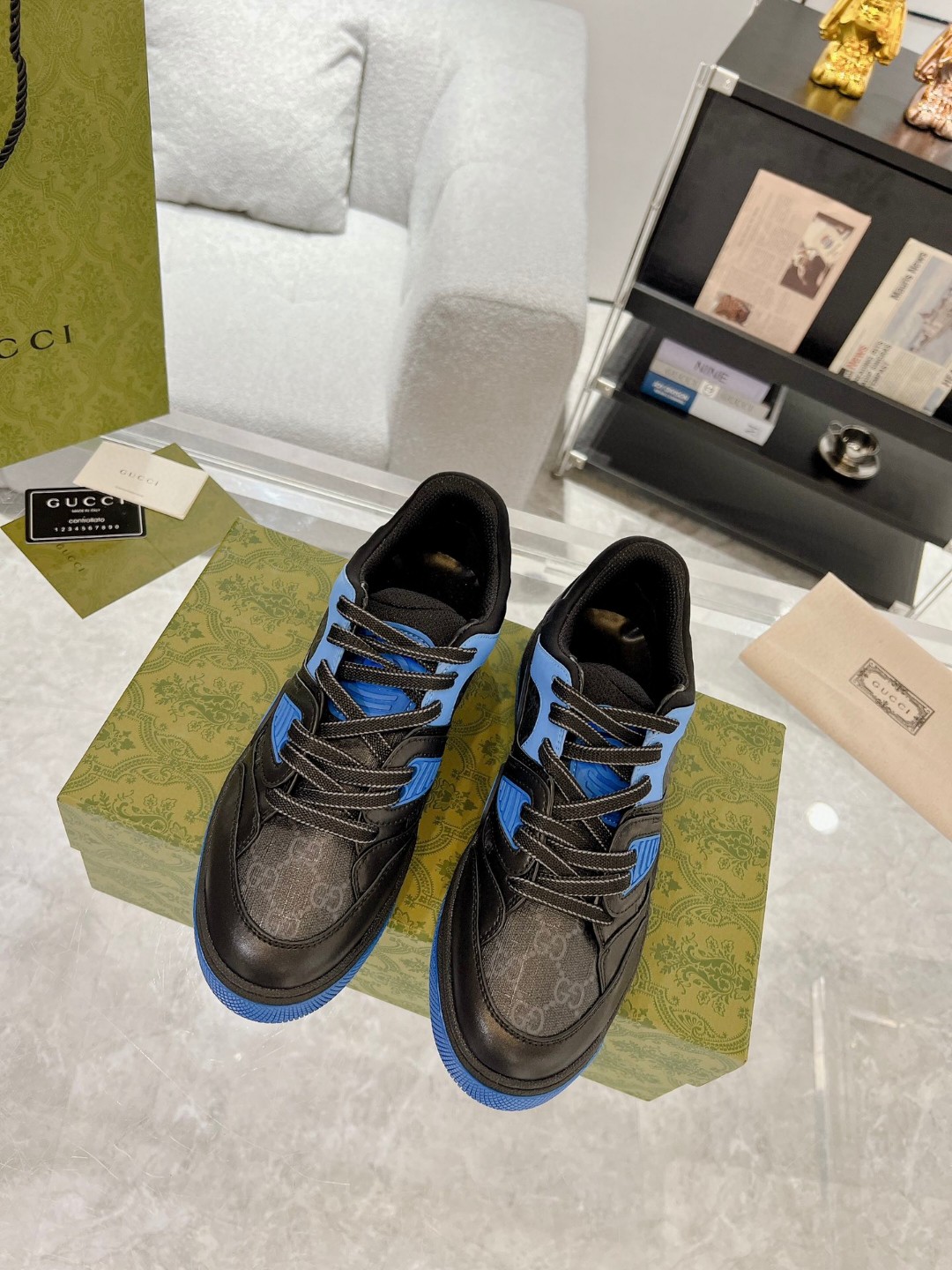 Gvc*1 Basket Sneaker Black For Men 724004 FAA1U 1160