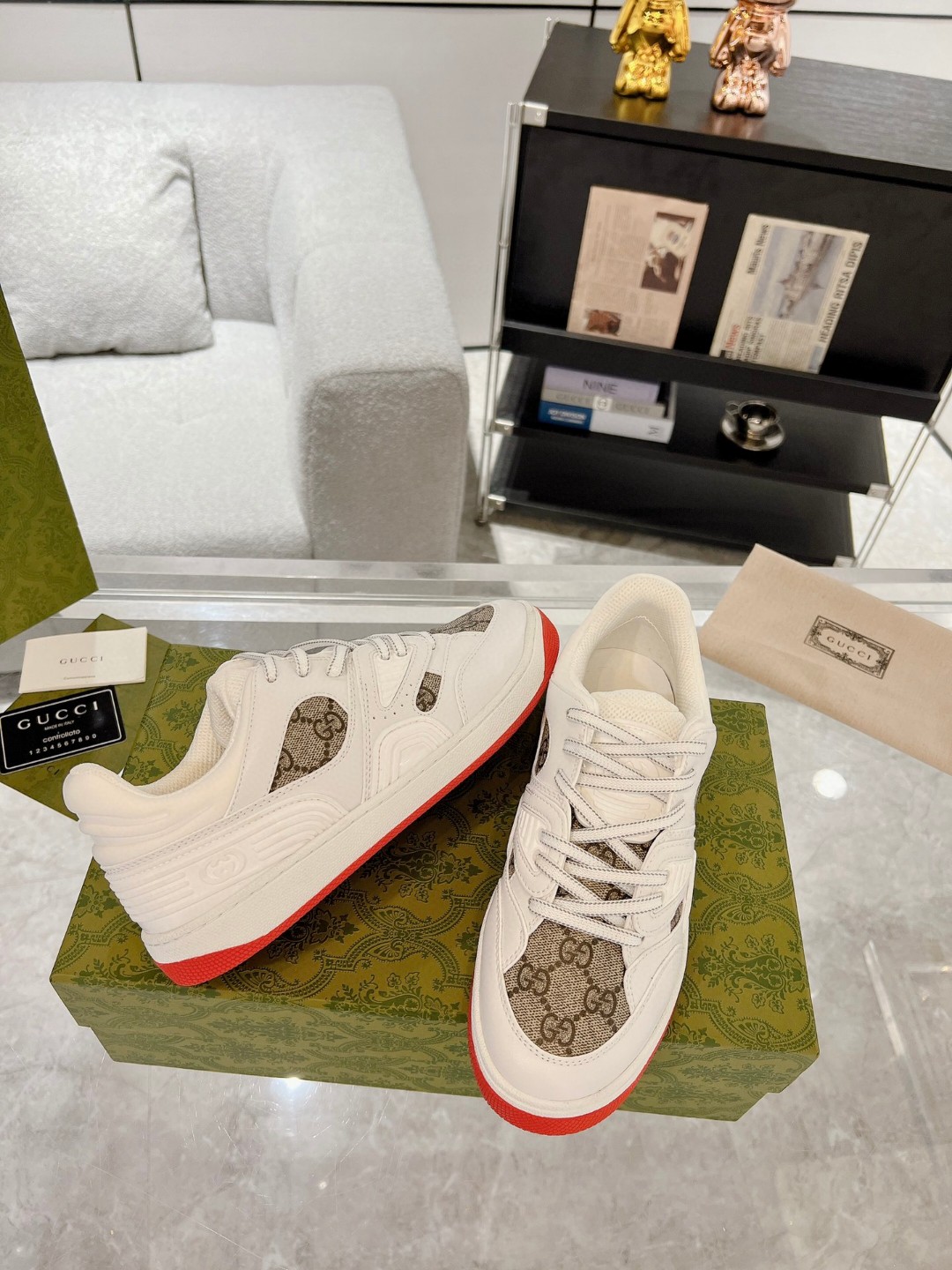 Gvc*1 Basket Sneaker White For Men