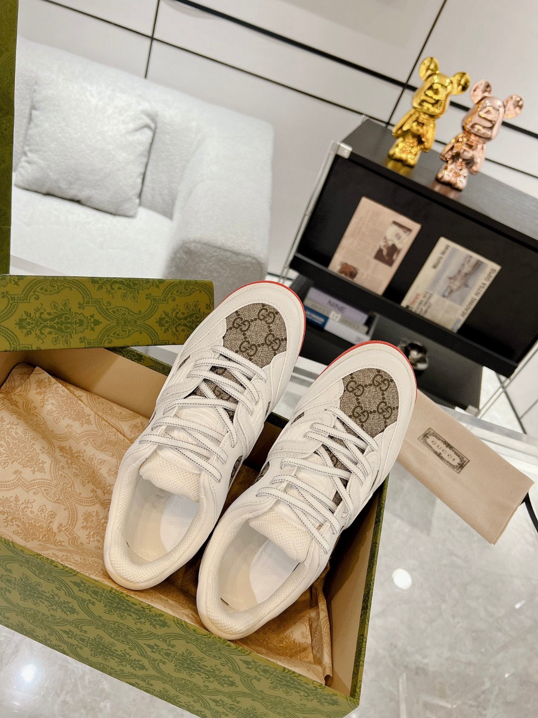 Gvc*1 Basket Sneaker White For Men