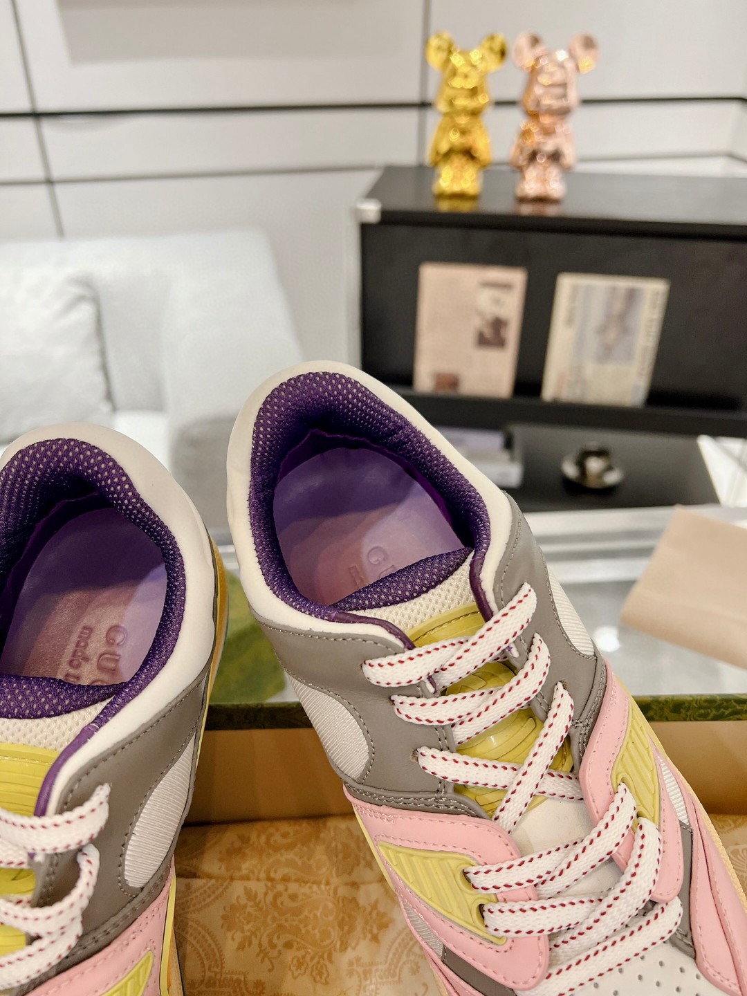 Gvc*1 Basket Sneaker Pink For Men