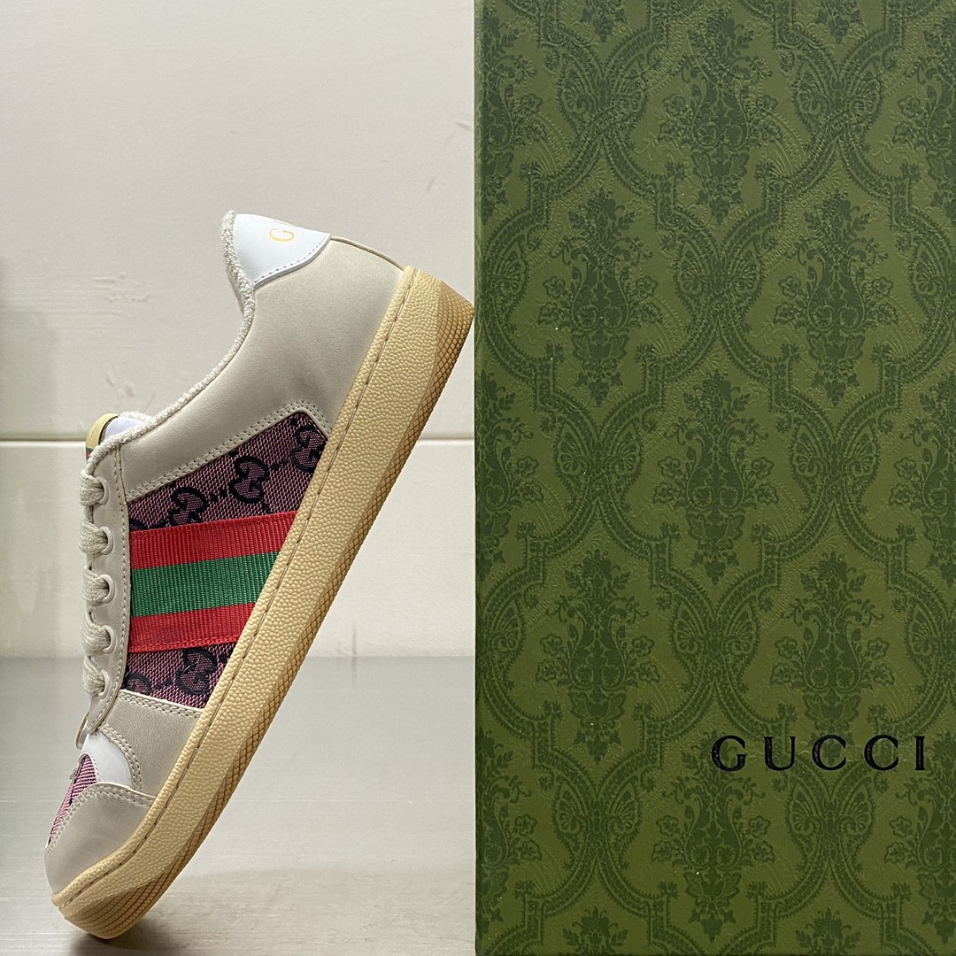 Gvc*1 Screener GG Sneaker Cream For Men