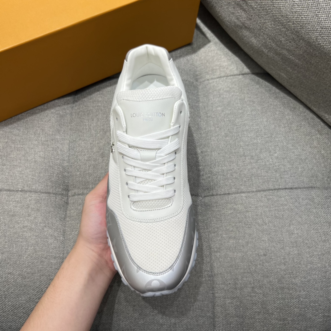 L0vis Vvtt0n Run Away Sneaker With Mesh White For Men