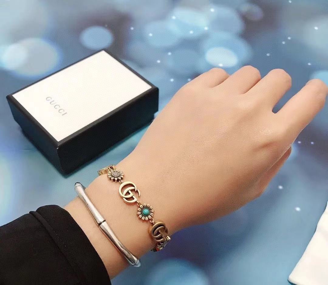 Gvc*1 Double G Bracelet Gold For Women