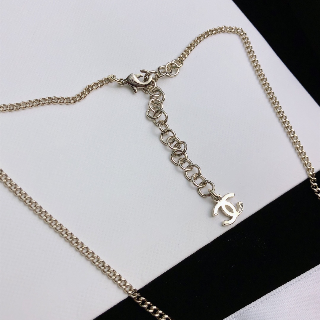 Ch**el Necklace Gold For Women