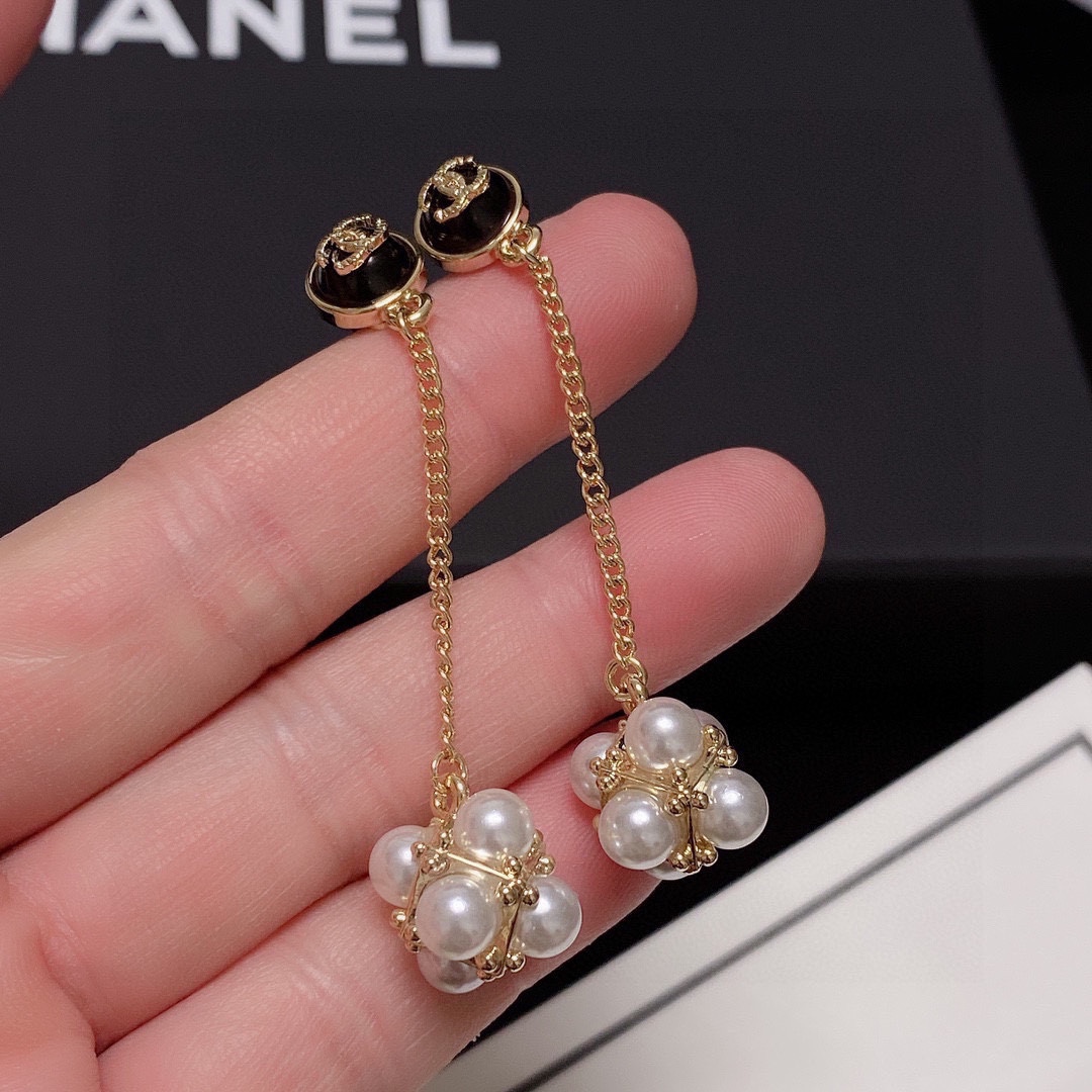Pearl Earrings Gold For Women