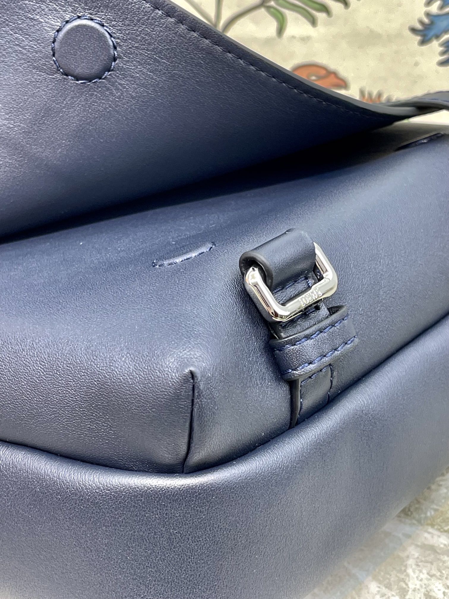 L0ew* XS Military Messenger Bag Black/Green/Navy Blue For Women 9.1in / 23cm B553A72X22