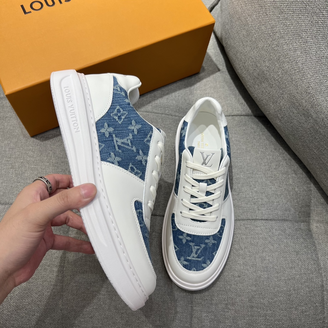 L0vis Vvtt0n Rivoli Sneaker Blue For Men