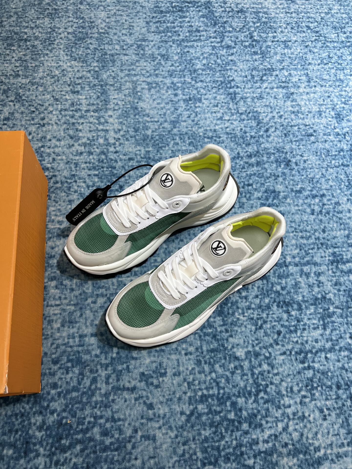 L0vis Vvtt0n Run 55 Sneaker Green For Men