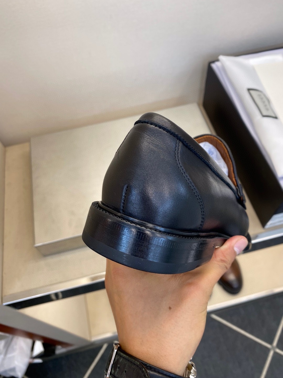 Gvc*1 1953 Horsebit Loafer Black For Men