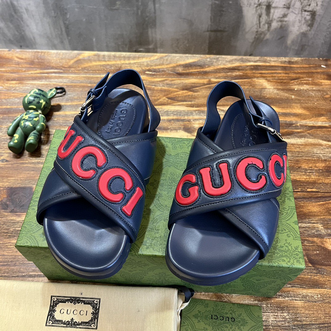 Gvc*1 Men’s Sandal Navy Blue For Men 742024 AABYS 4058