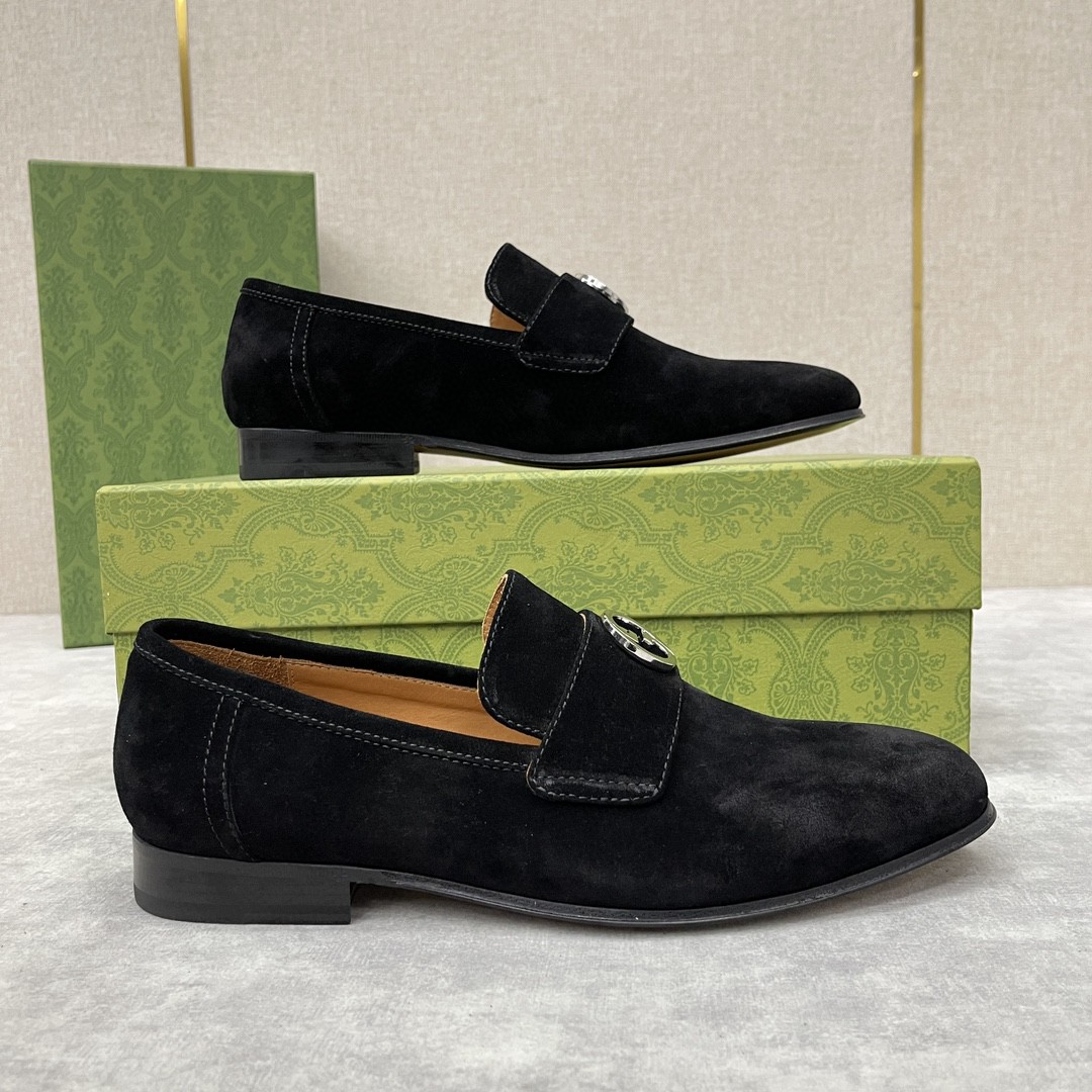 Gvc*1 Interlocking G Loafer Black For Men
