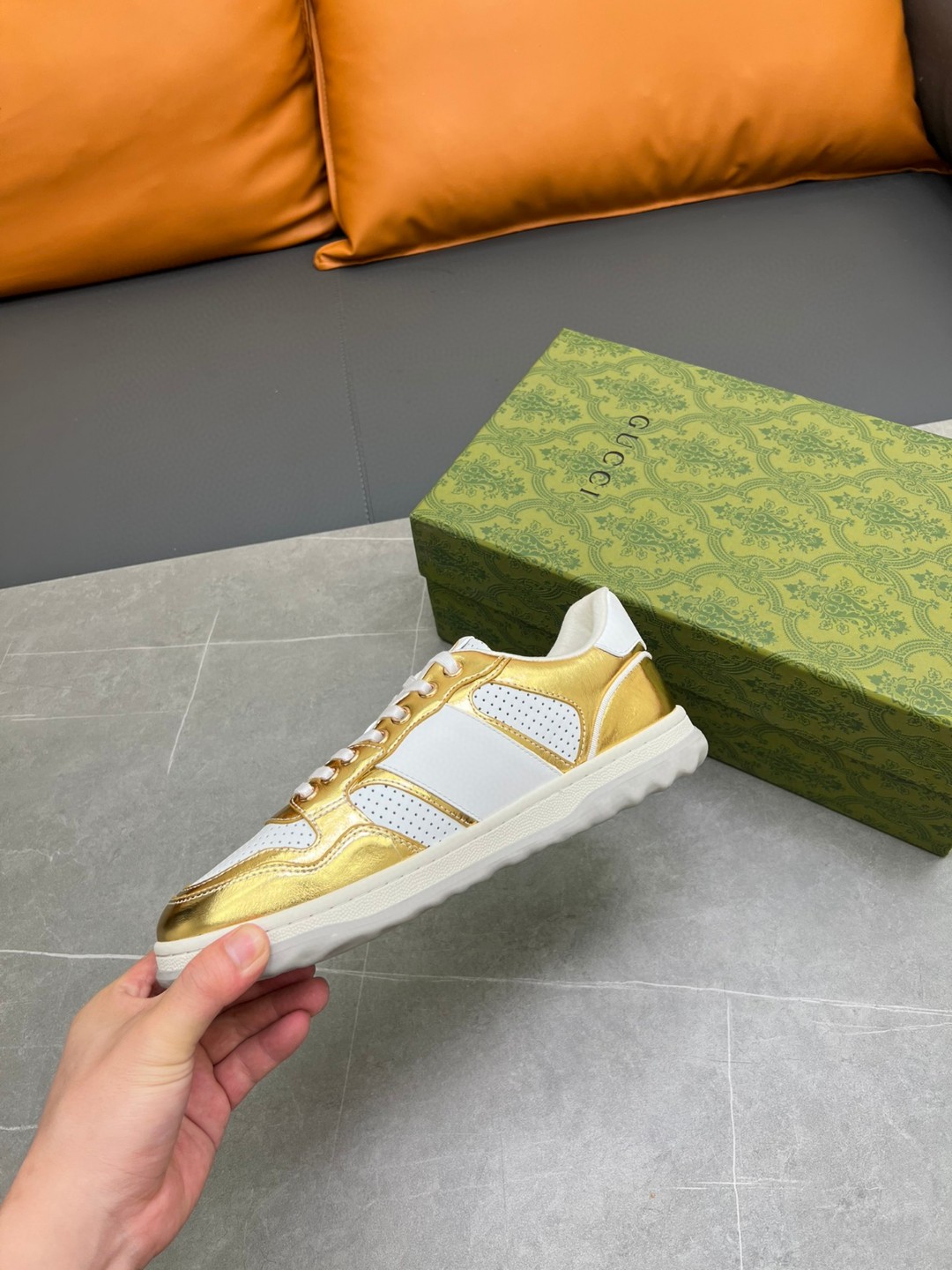 Gvc*1 Mac80 Sneaker Gold For Men