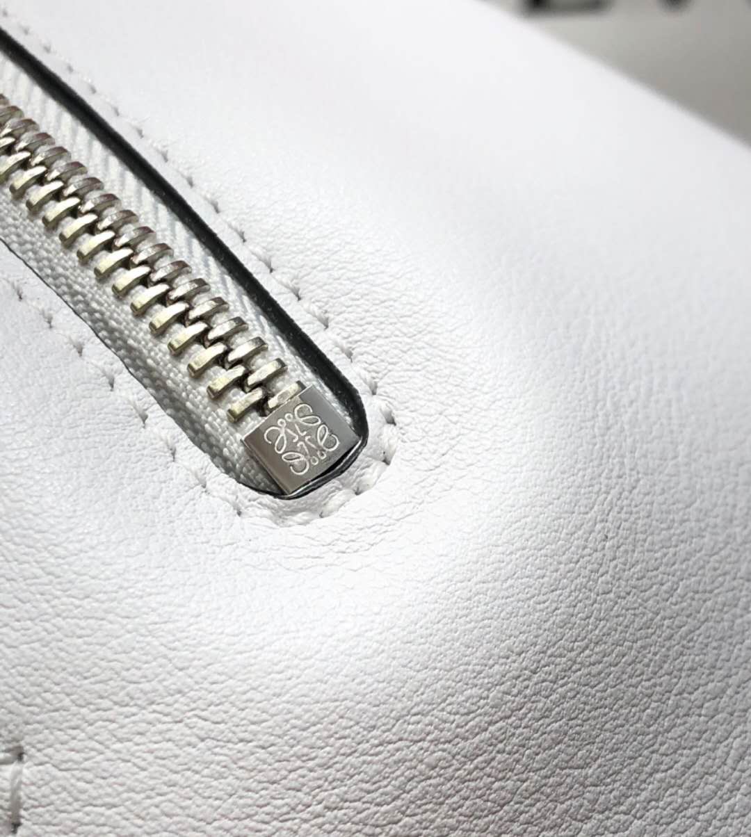 L0ew* Small Hammock Bag Blue/Pink/Beige/White/Brown/Burgundy/Grey For Women 11.8in / 30cm