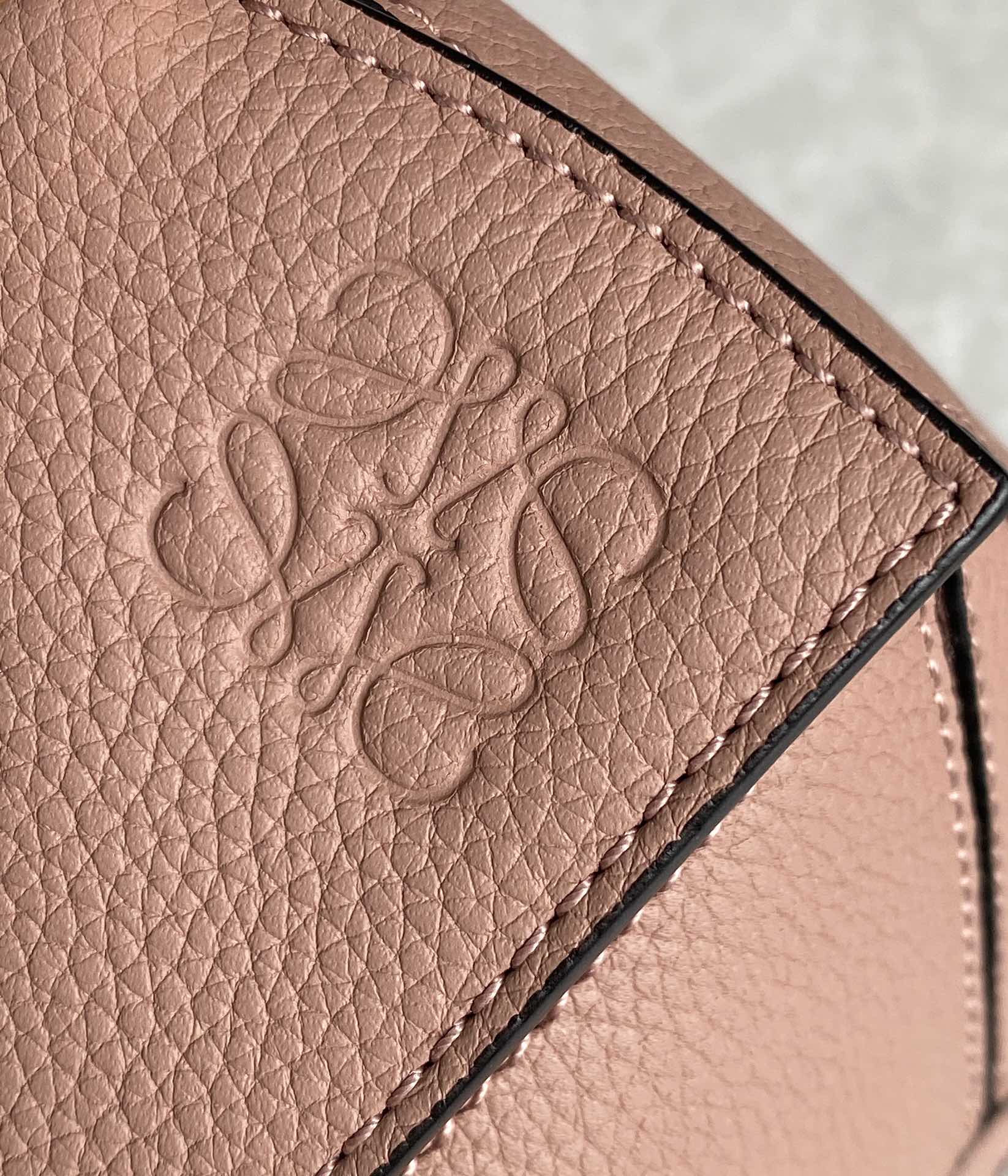 L0ew* Small Puzzle Bag Pink/Grey/Brown/Blue For Women 9.4in / 24cm