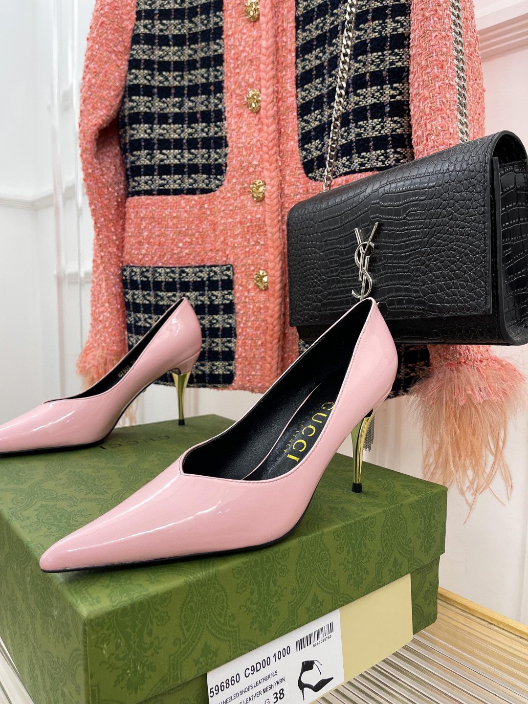 Gvc*1 High-Heel Pump Light Pink For Women