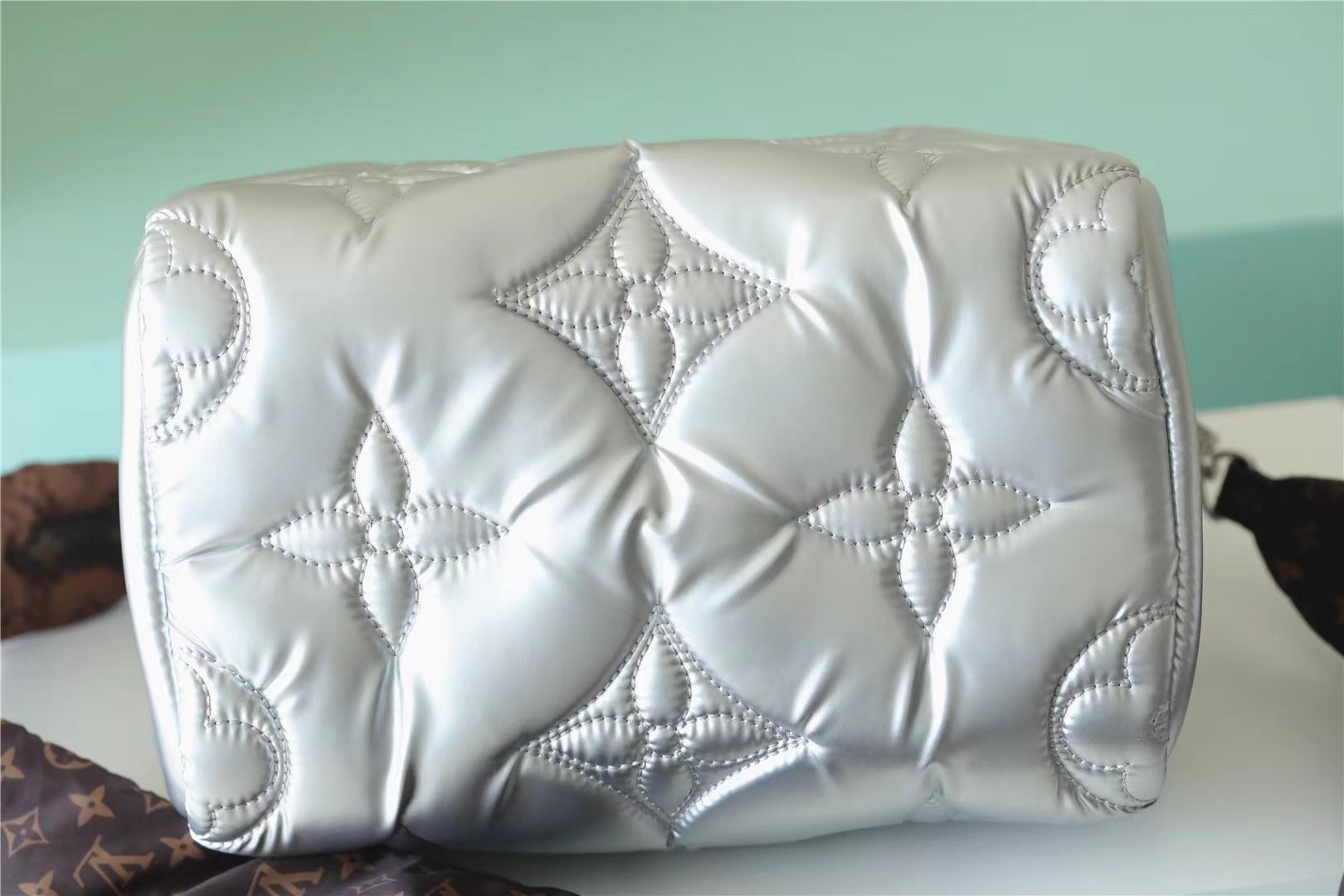 L0vis Vvtt0n Speedy Bandoulière 25 Bag Sliver Blue For Women‎ 9.8n/25cm M20973