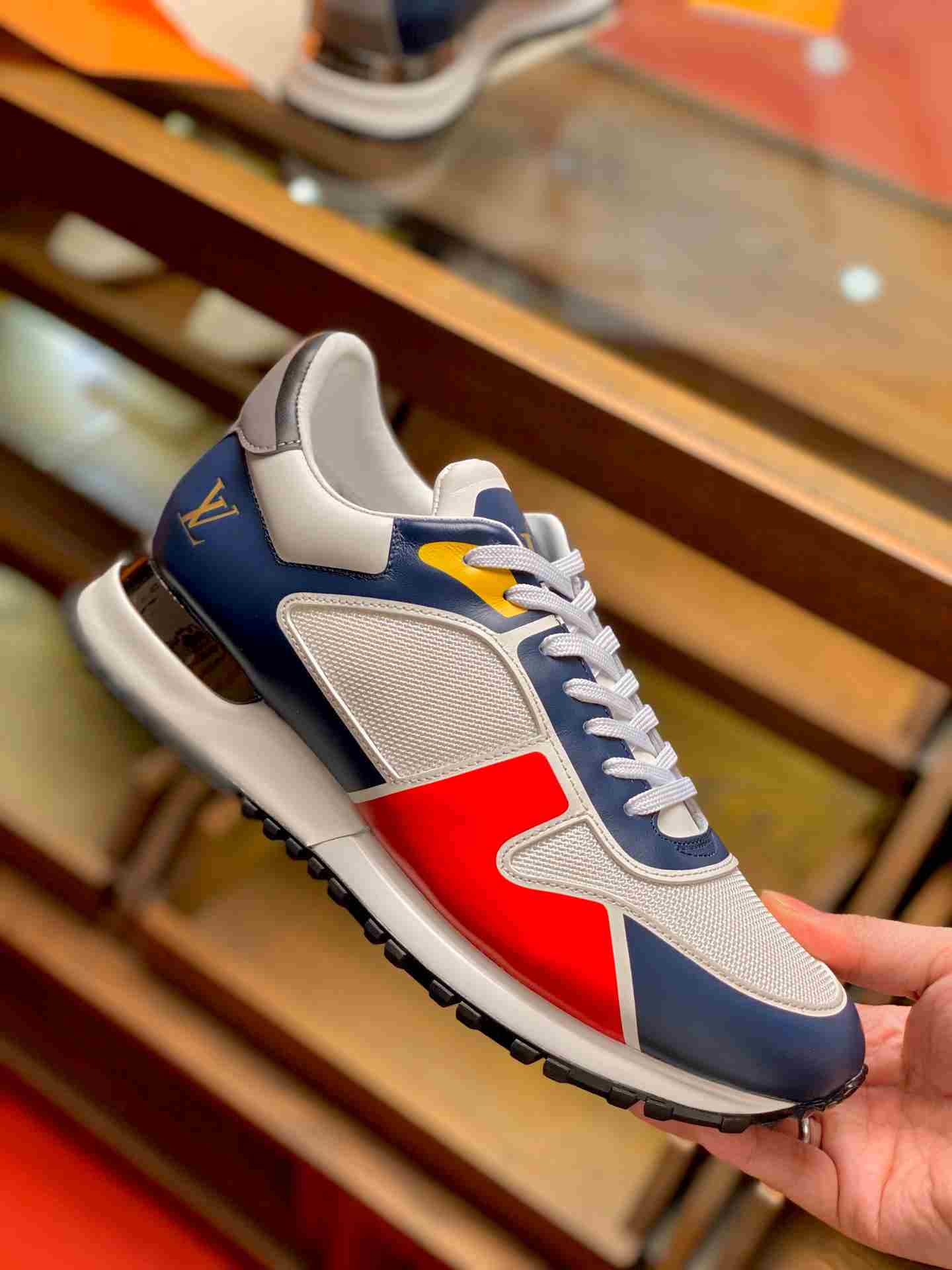 L0vis Vvtt0n Run Away Sneaker Blue For Men