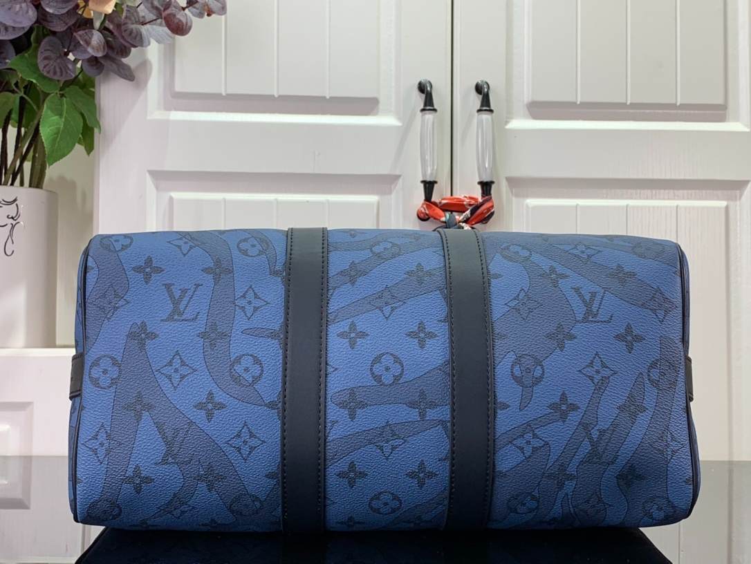 L0vis Vvtt0n Keepall Bandoulière 35 Bag Blue 34 cm/ 13.4 in M22573