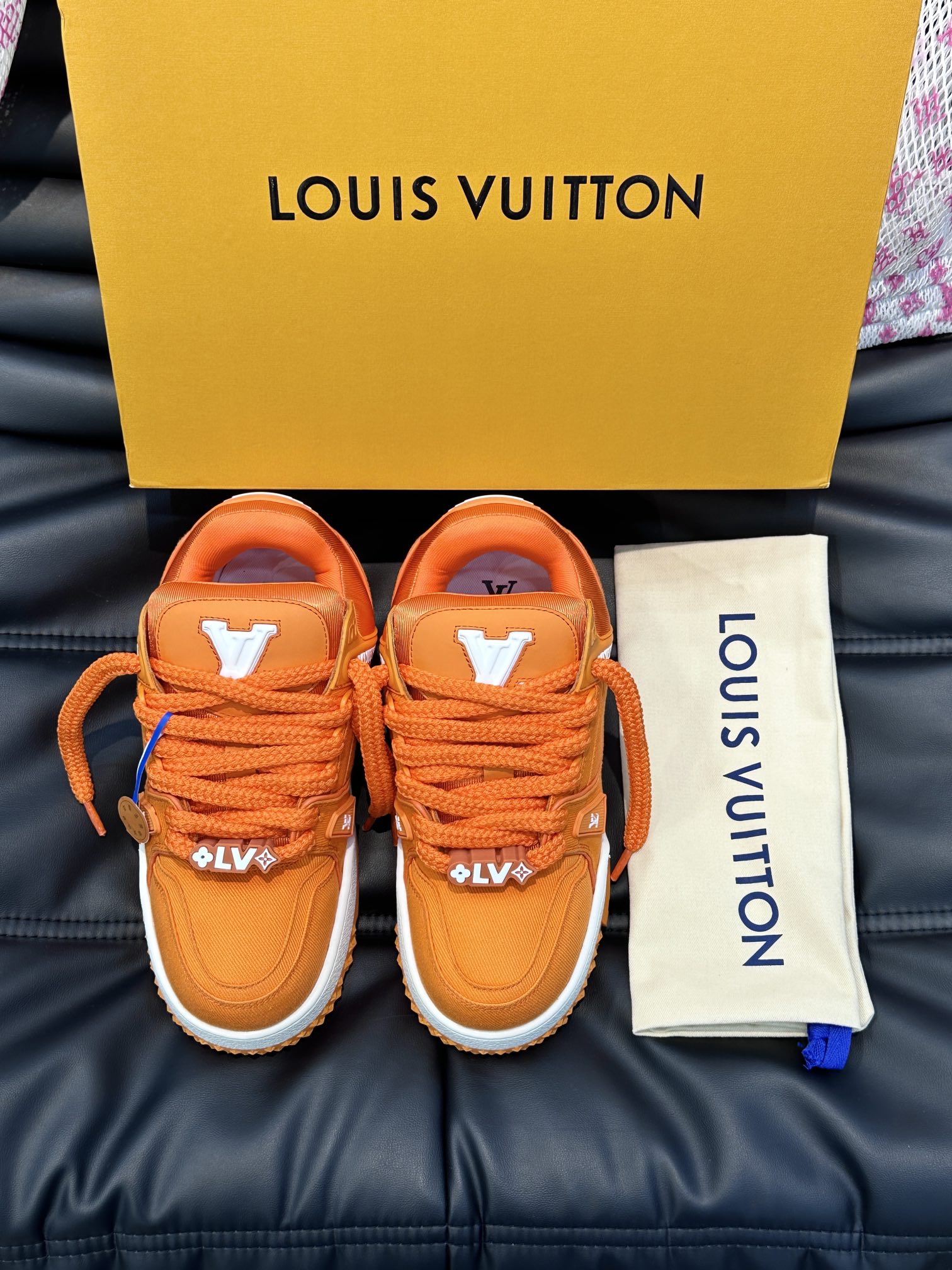 L0vis Vvtt0n Trainer Maxi Sneaker LV Orange For Women