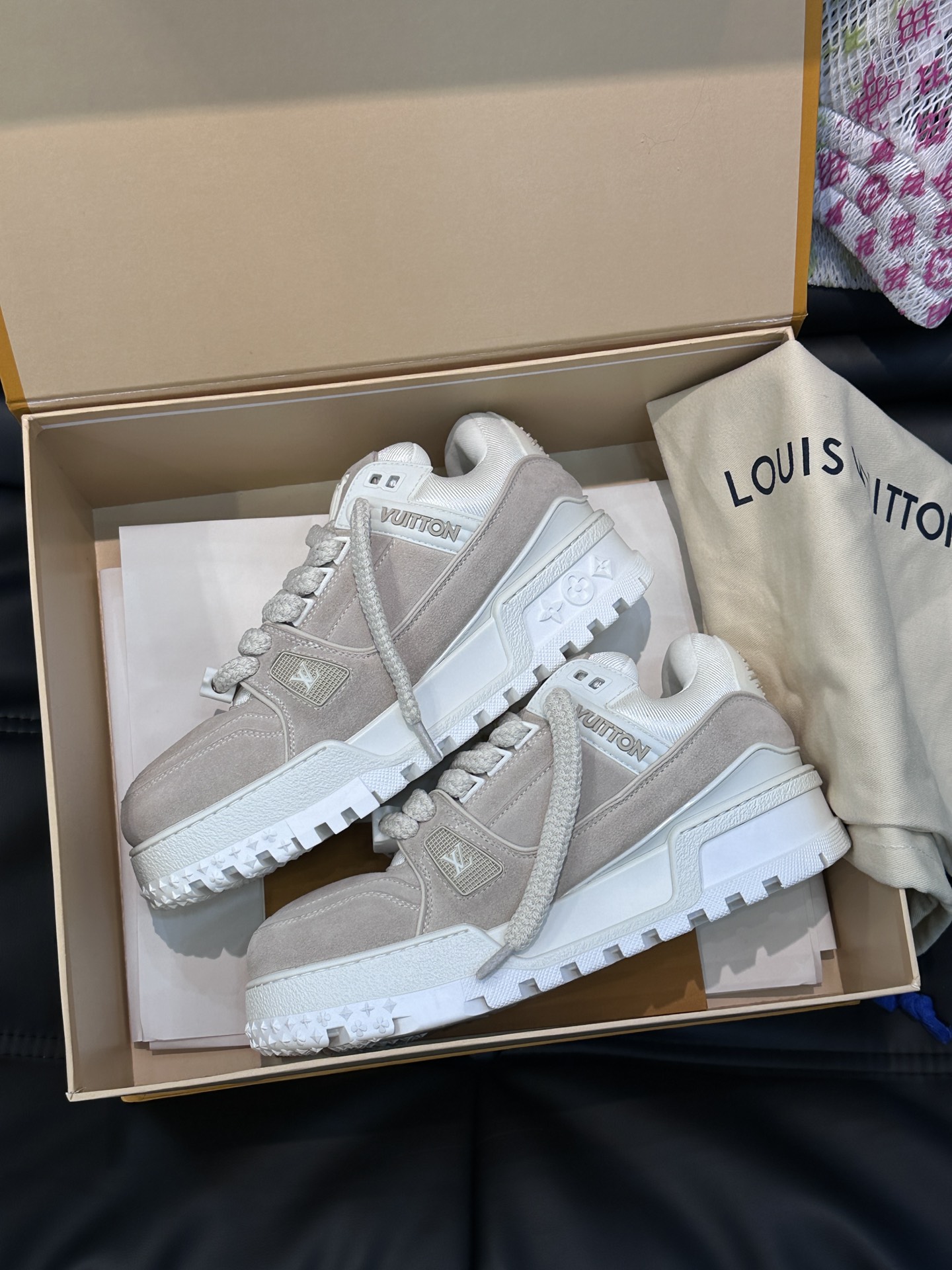 L0vis Vvtt0n Trainer Maxi Sneaker LV Grey For Women