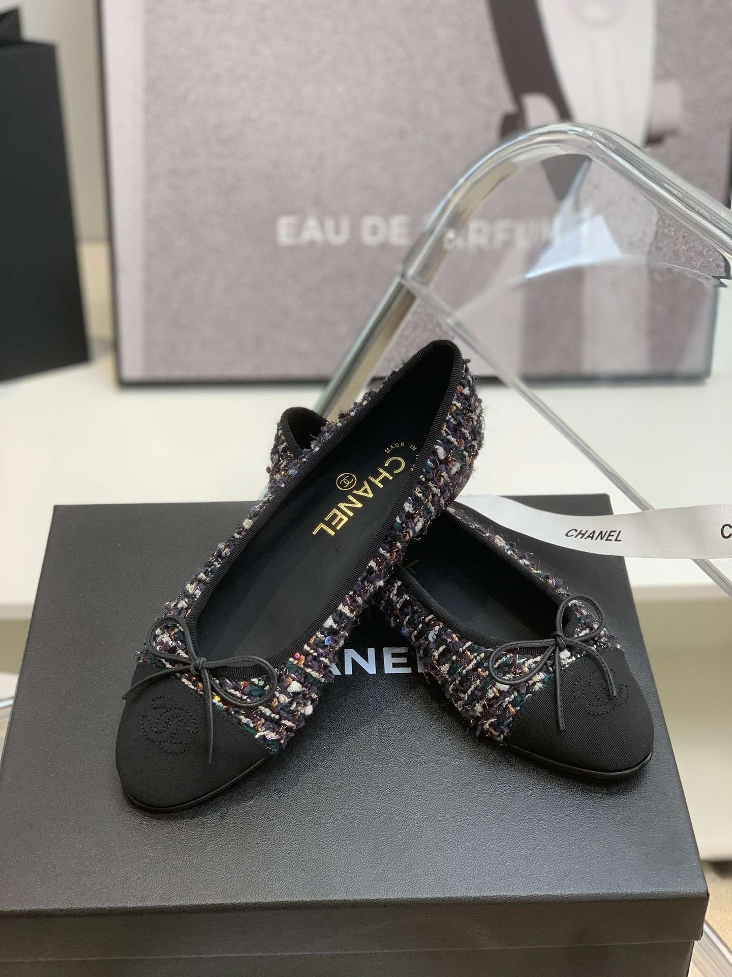 Ch**el Ballet Flats Multicolor For Women