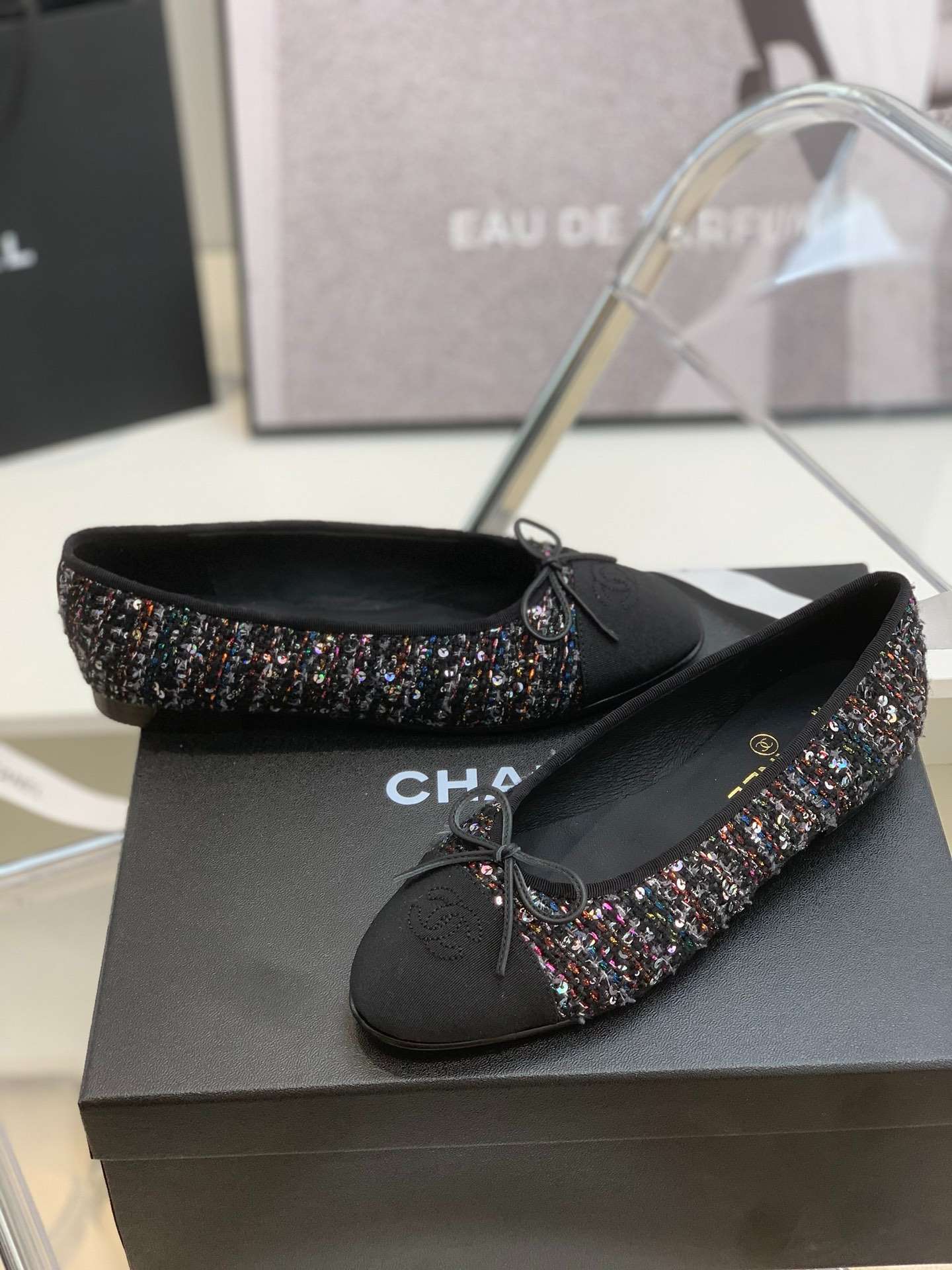 Ch**el Ballet Flats Multicolor For Women