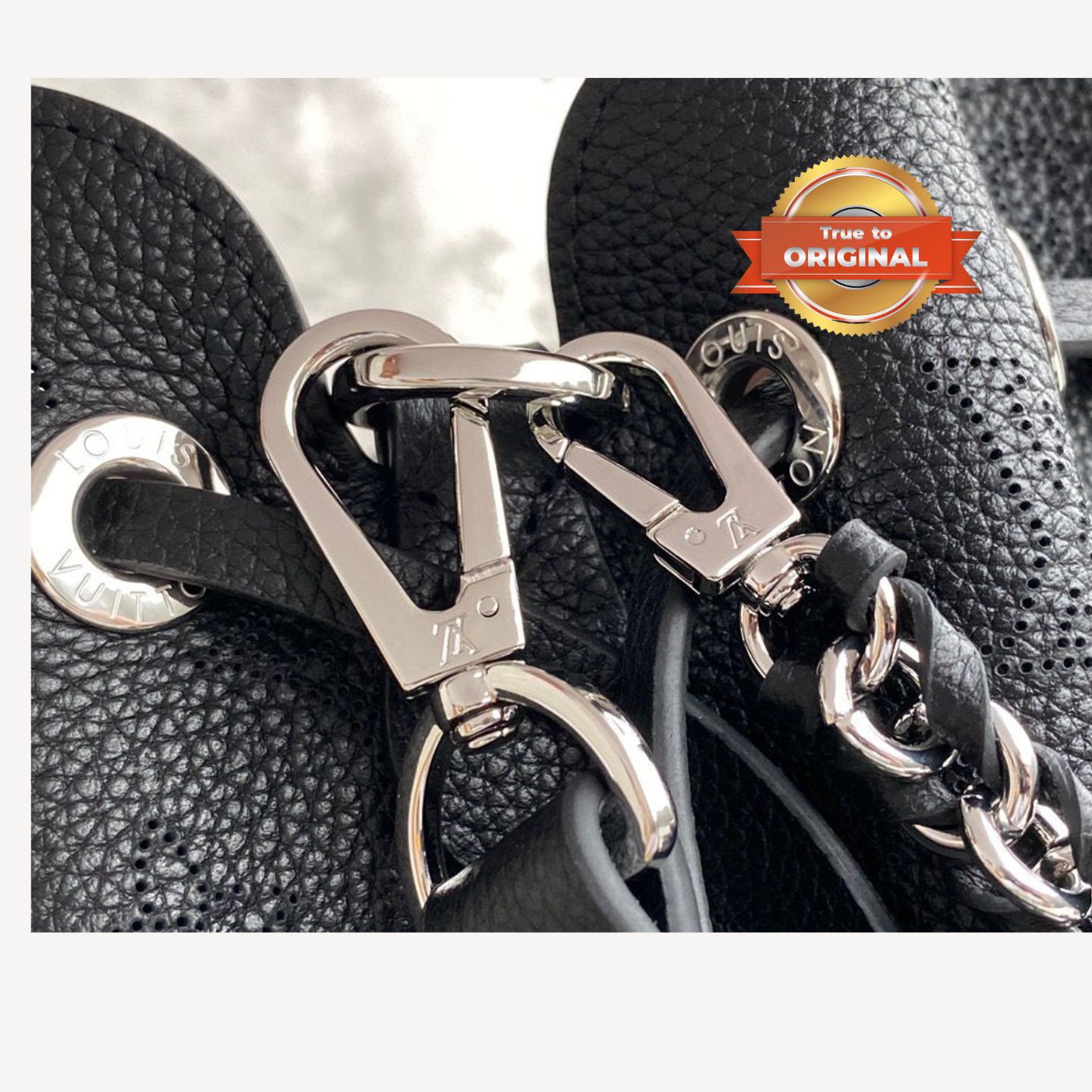 [True-to-ORIGINAL] L0vis Vvtt0n Bella Tote Mahina Black For Women 12.6in/32cm LV M59200