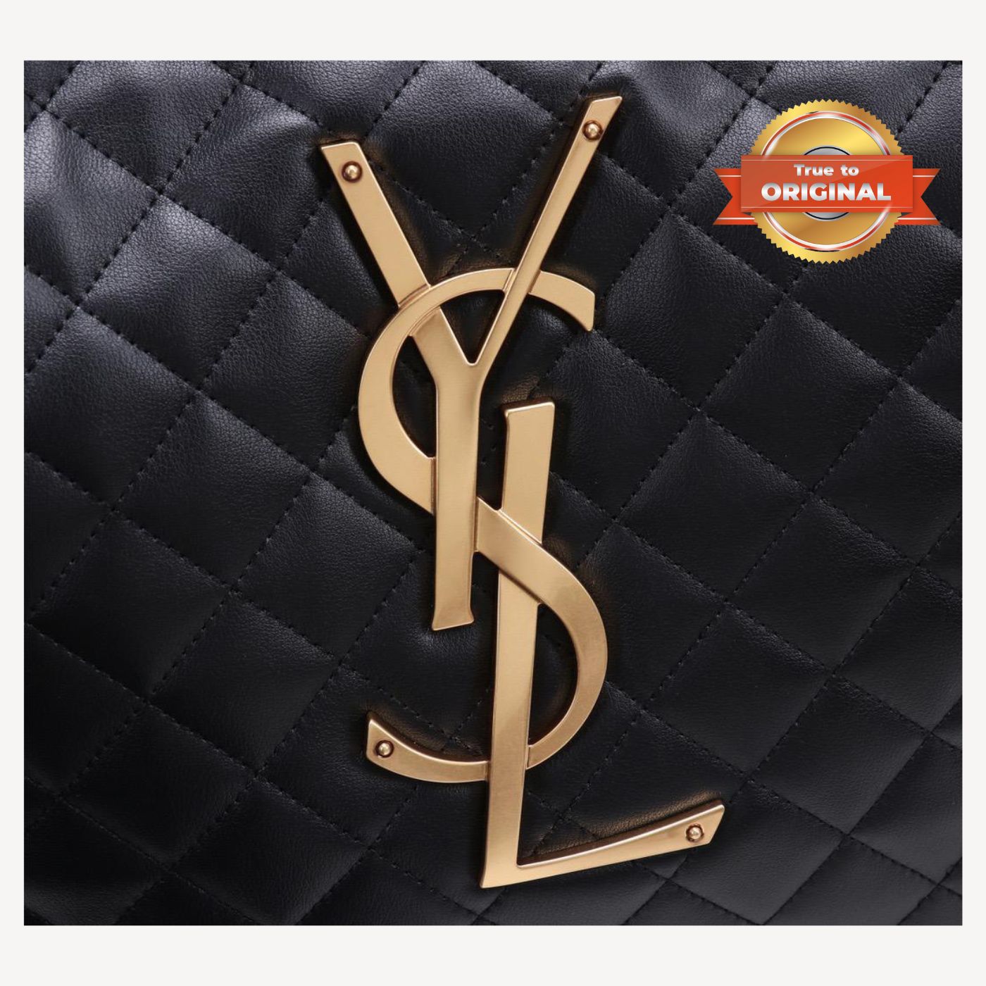 [True-to-ORIGINAL] Sa1nt Lau*nt Icare Maxi Shopping Bag Black For Women 16.9in/43cm 698651AAANG1000