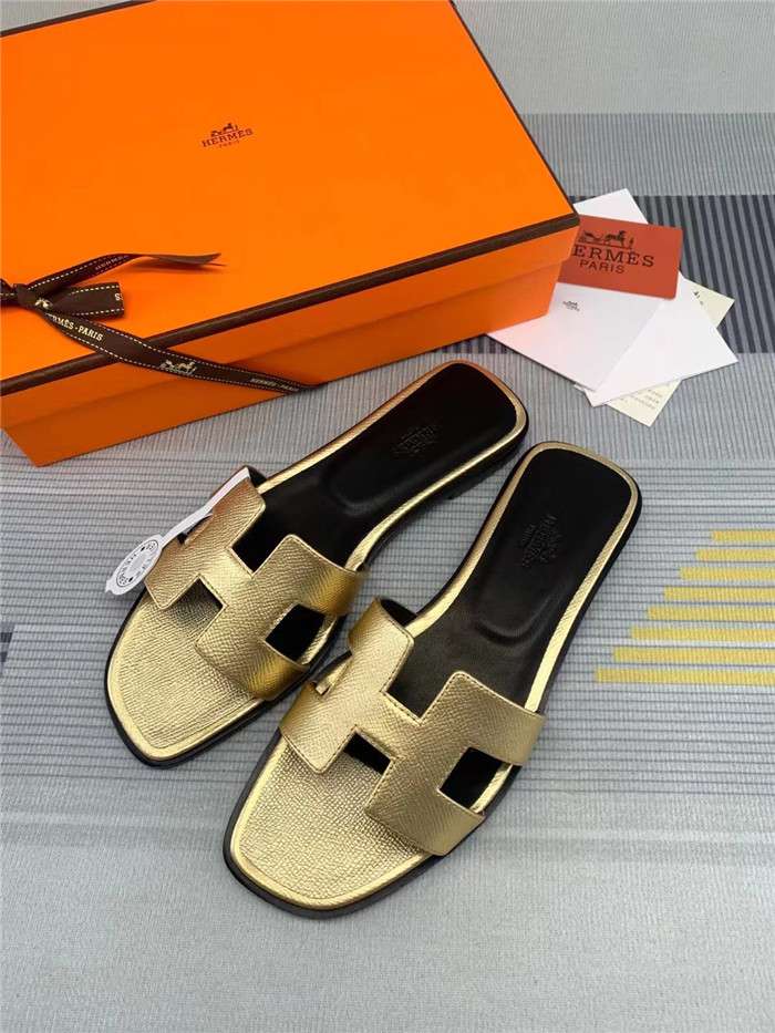 H**me5 Oran Sandal Gold For Women