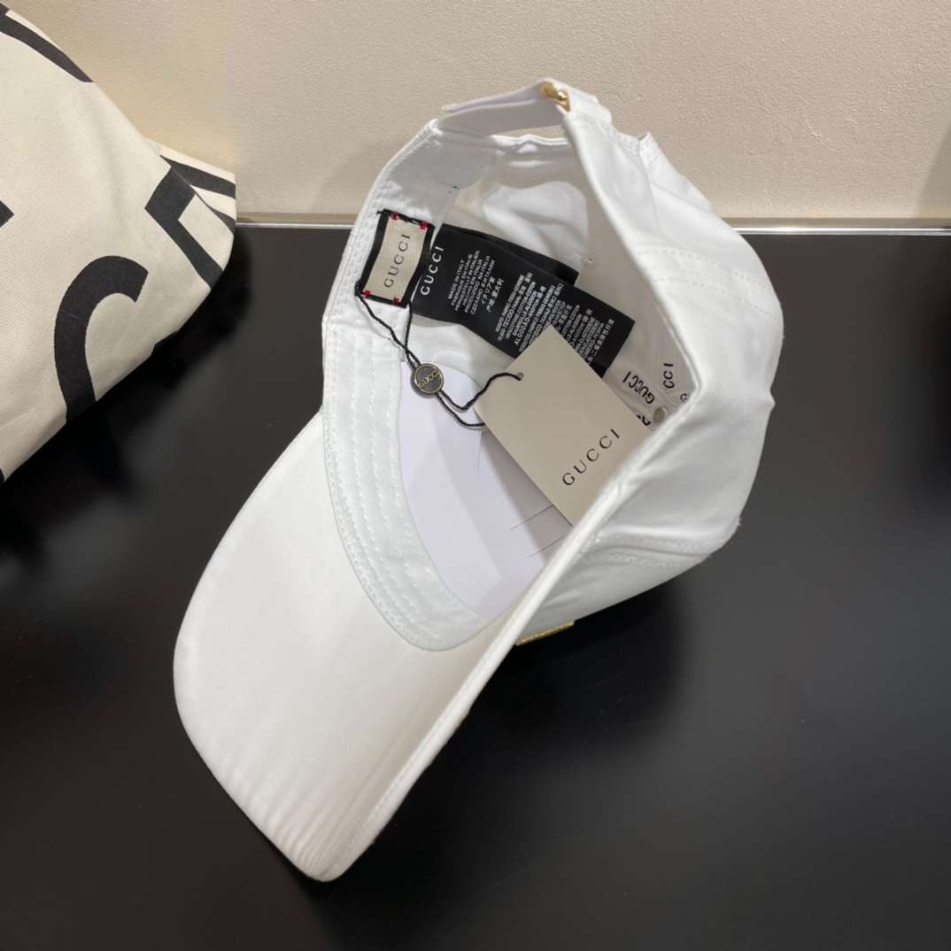 Gvc*1 Bee Baseball Hat White For Women