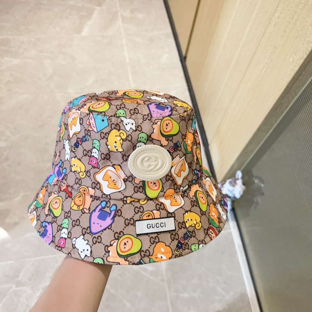 Gvc*1 Bucket Hat Brown For Women