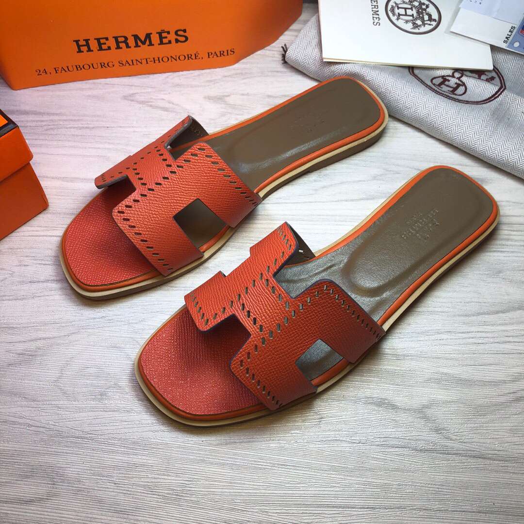 H**me5 Oran Sandal Orange For Women