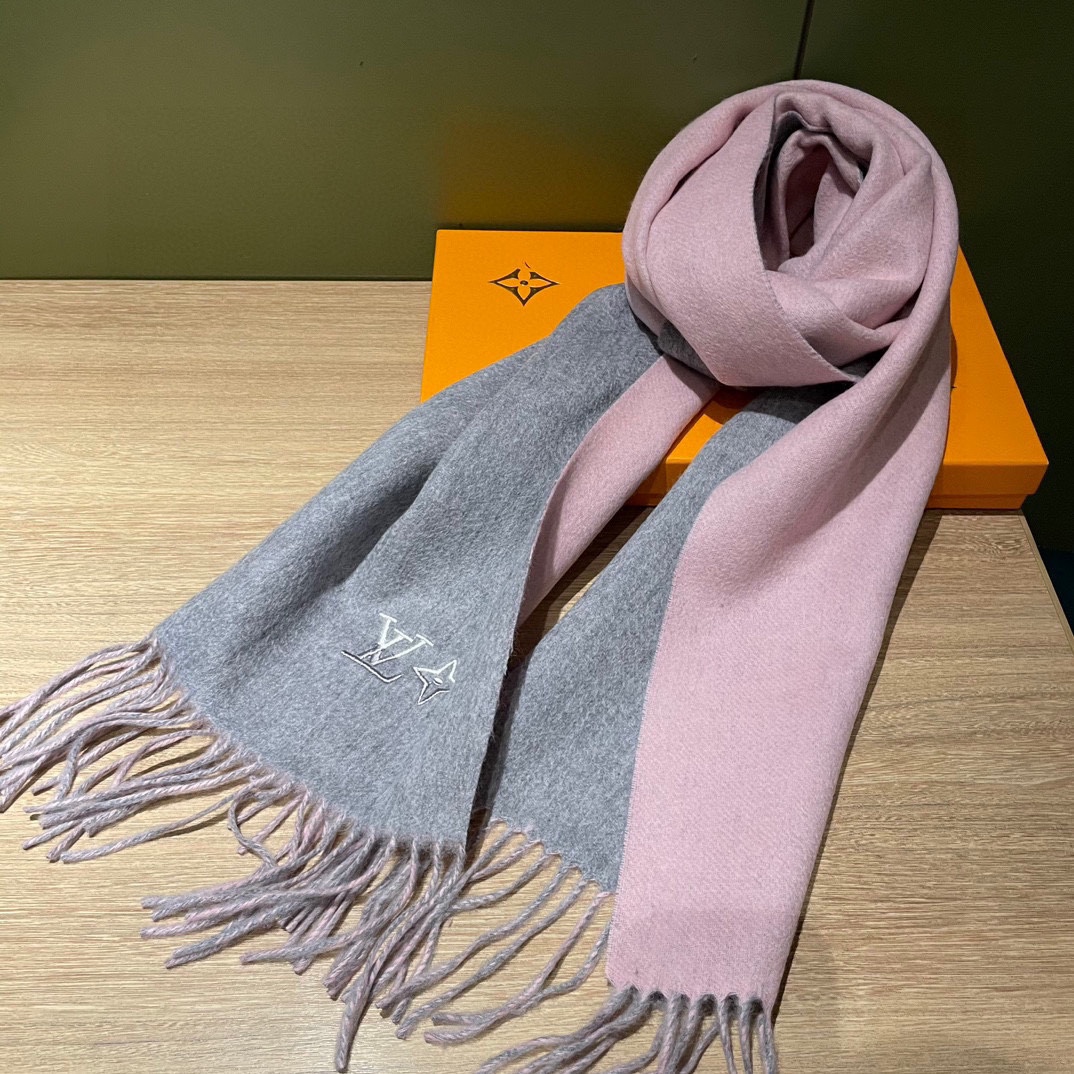 L0vis Vvtt0n The Cashmere Scarf Grey For Women
