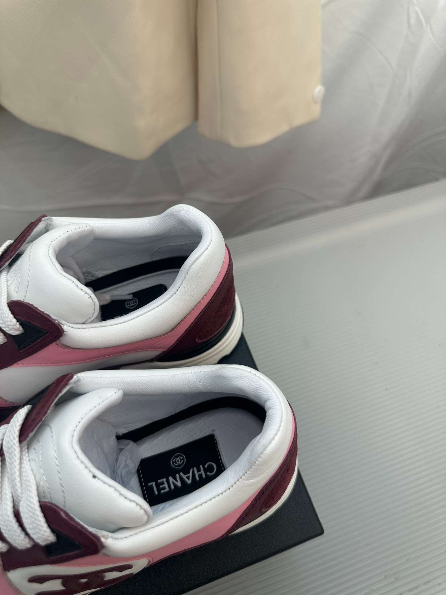 Ch**el Sneakers Pink For Women G45333 B14495 NS580