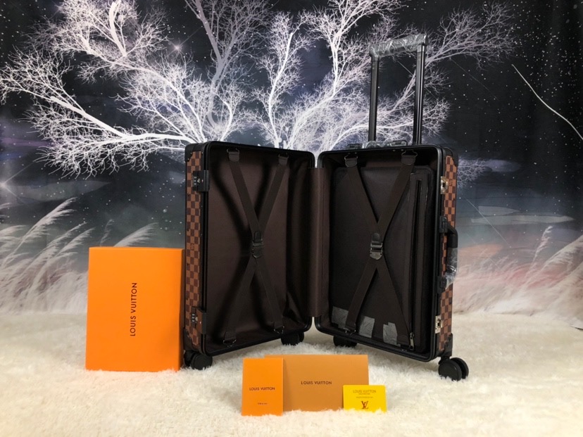 L0vis Vvtt0n Rolling Trunk Brown 55cm/21.6in