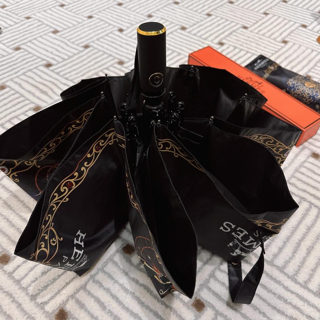 H**me5 Automatic Folding Umbrella Black