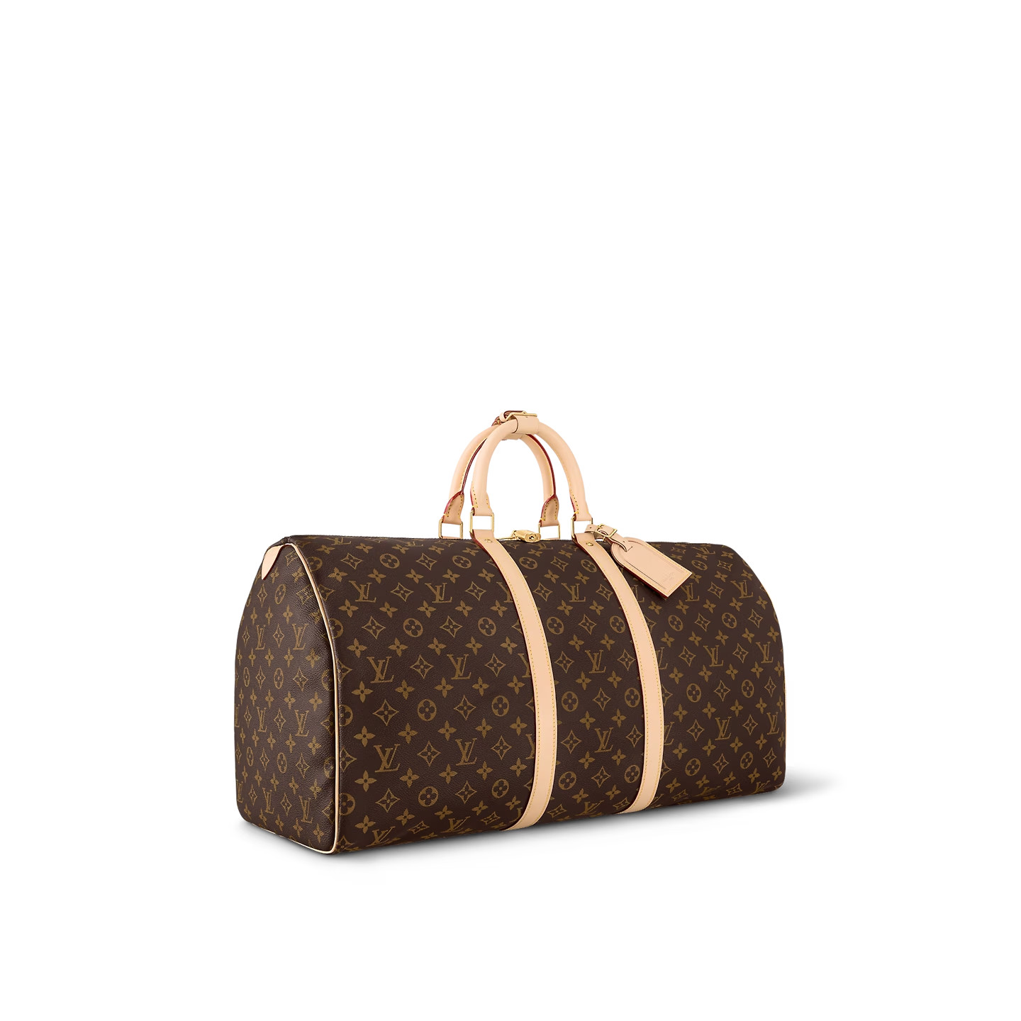 L0vis Vvtt0n Keepall 55 Bag Brown 21,7in/55cm M41424