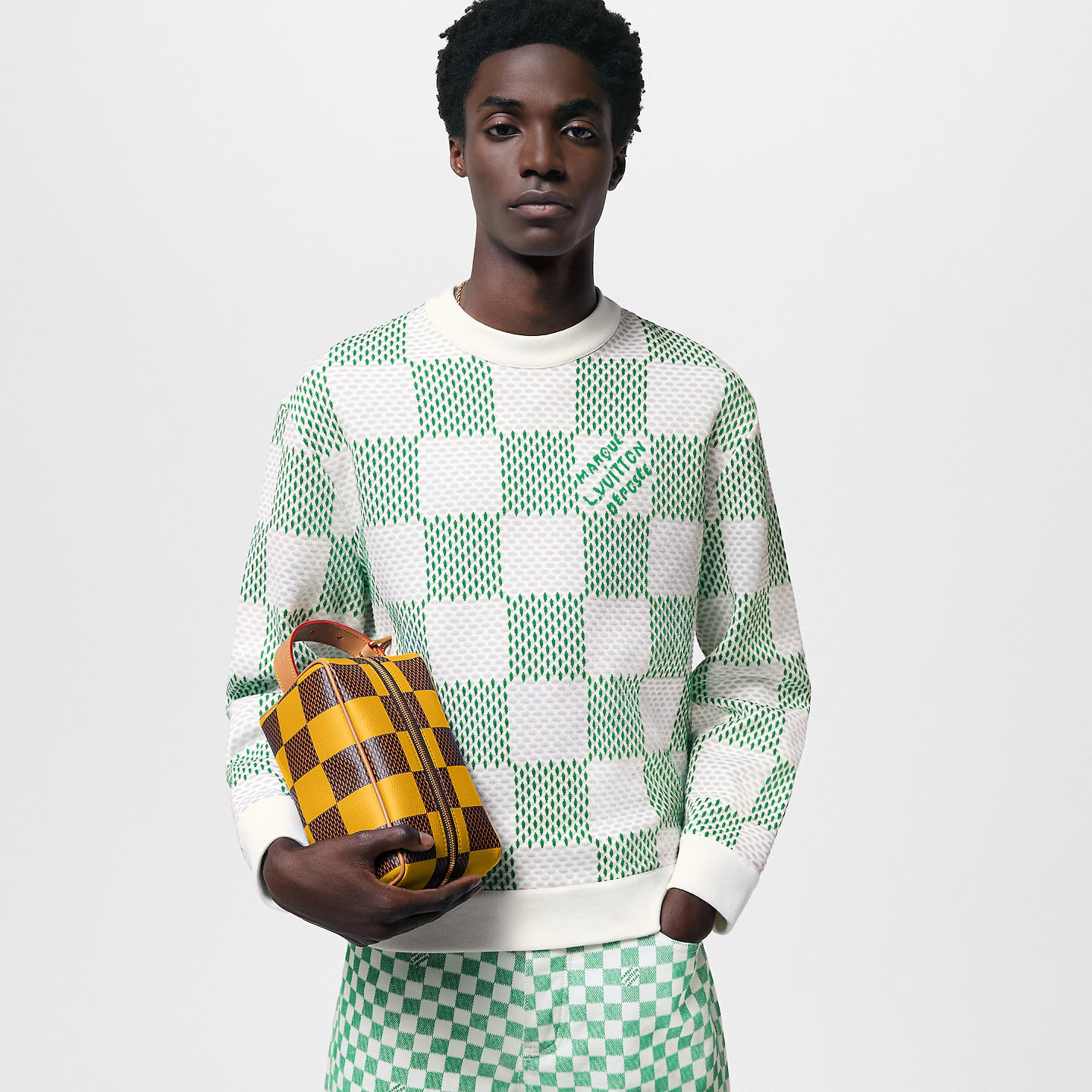 L0vis Vvtt0n Locker Dopp Kit Yellow 9.1 Inches/ 23 Cm N40567