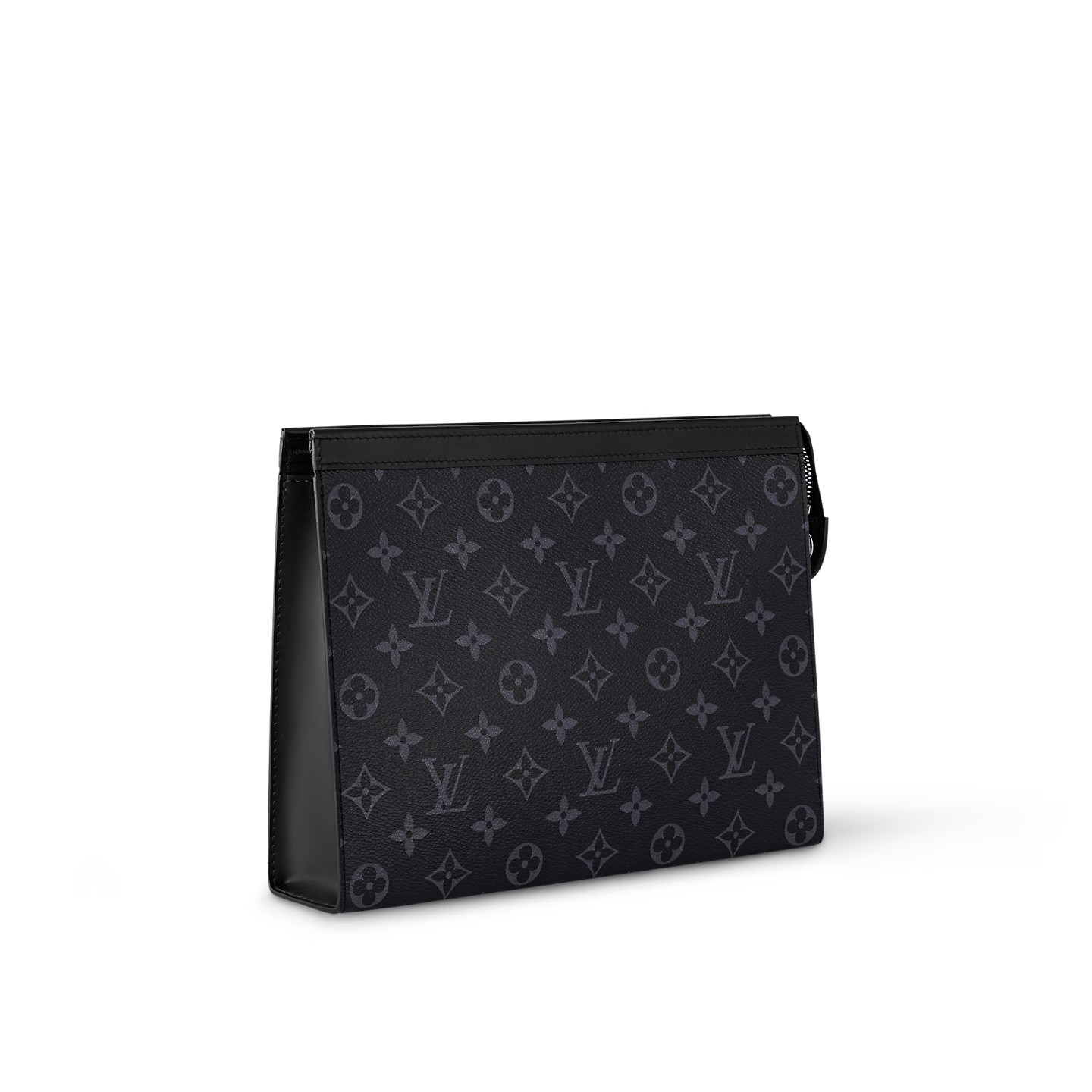 L0vis Vvtt0n Pochette Voyage MM Monogram Eclipse Bag Black For Men 10,6in/27cm M61692
