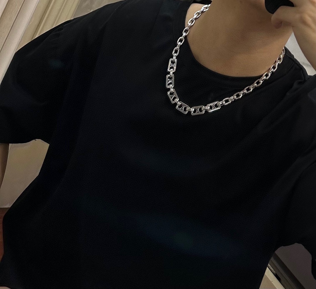 L0vis Vvtt0n Retro Necklace Silver For Women